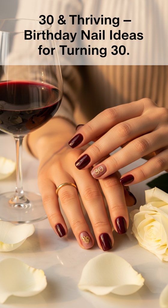 30th Birthday Nail Ideas
