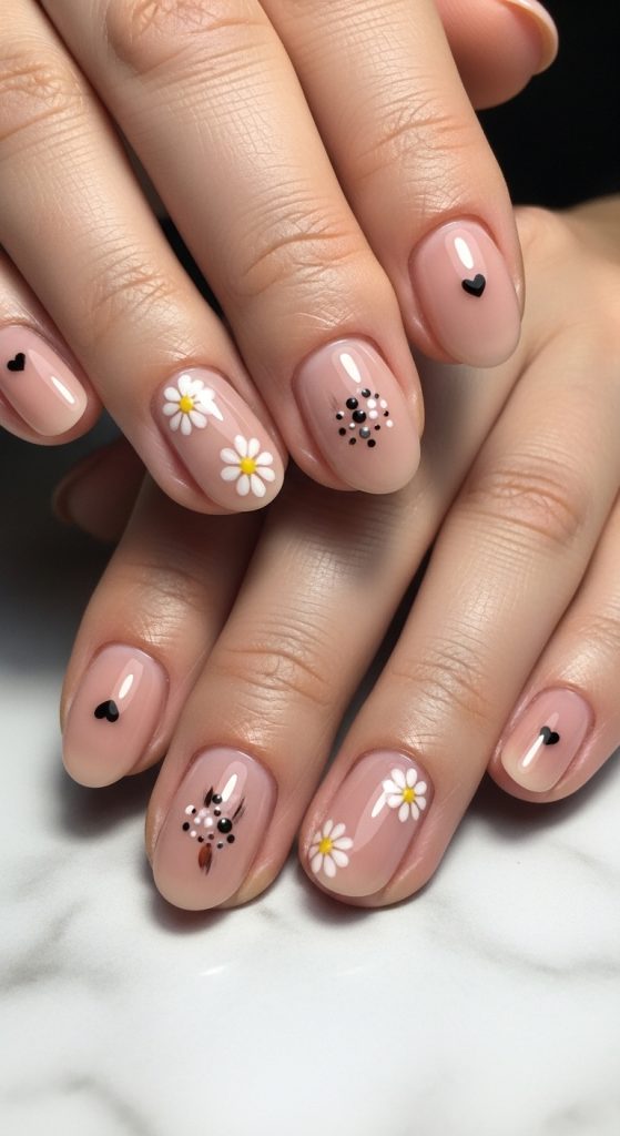Short Birthday Nail Designs