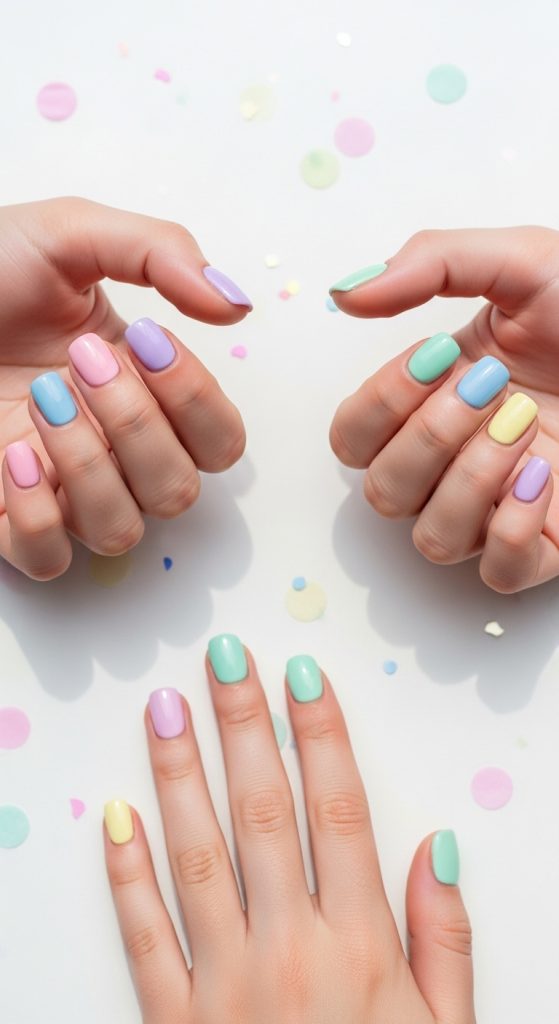 birthday nails for 13 year old