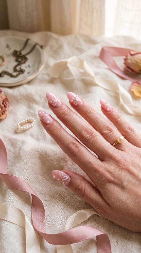 Soft Girl Birthday Nails