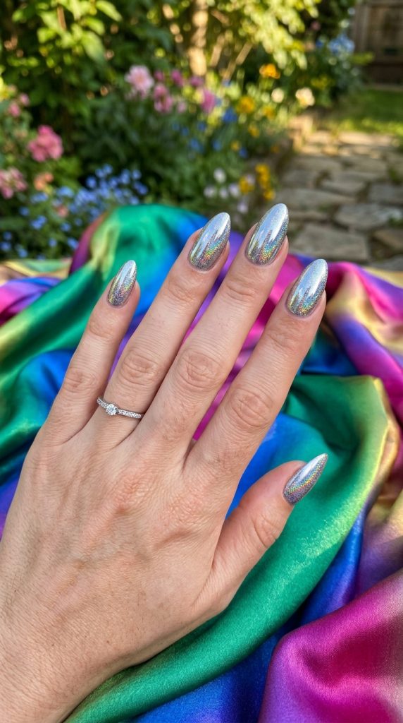 Sparkly Birthday Nail Designs